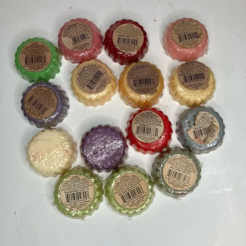 Yankee Candle Wax Potpourii Tarts Mixed Lot of 15 New Sealed